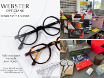 Webster Opticians SALE!