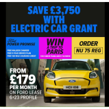 The 75-Plate New All‑Electric Puma Gen‑E® is now available with the government's £3,750 Electric Car Grant