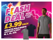 Flash Deal on Regatta Polo Shirts