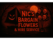 Hire a Halloween Backdrop with Balloons in Walsall – Just £65
