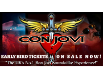 🎟️ Special Offer: Early Bird Tickets for Con Jovi Live in Burntwood!