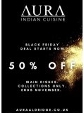 Black Friday Sale 50% off main dishes collection only!