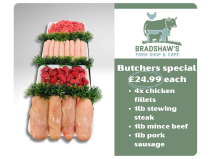 Butcher's Special at Bradshaw's Farm Shop & Cafè