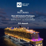 P&O Cruises All Inclusive Packages from Just 10% Deposit