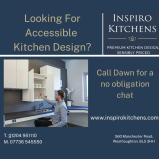 Reduced Costs on Bespoke, Accessible Kitchens with Inspiro Kitchens