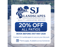 20% off all Patios