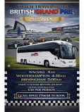 British Grand Prix Coach Travel from Walsall from Just £30 Per Person