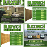 Fence Panels from just £20 at Bloxwich Fencing Walsall