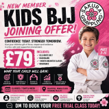 New Member Kids BJJ Joining Offer at Sakura Grappling