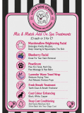Mix & Match Luxury Spa Treatments for Your Dog - Spa Treatments are just £3 each or choose any 3 for only £7.