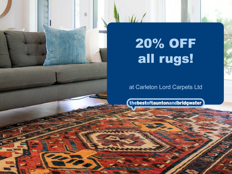 20% off all rugs