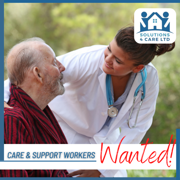 2 NEW POSITIONS AVAILABLE AT SOLUTIONS 4 CARE!
