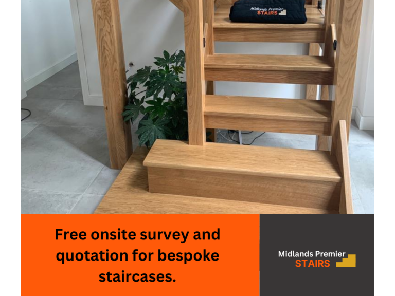 FREE onsite survey and quotation for bespoke staircases