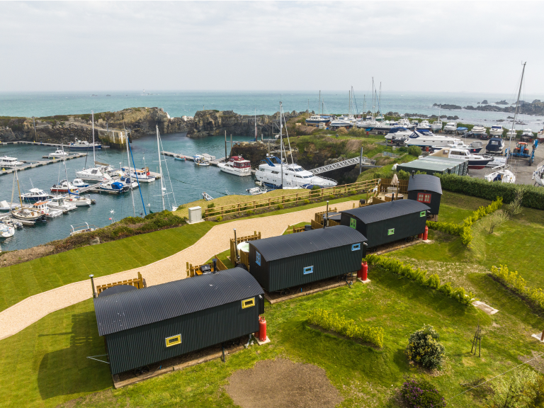 Shepherd hut stay and dinner for two, just £195 this autumn