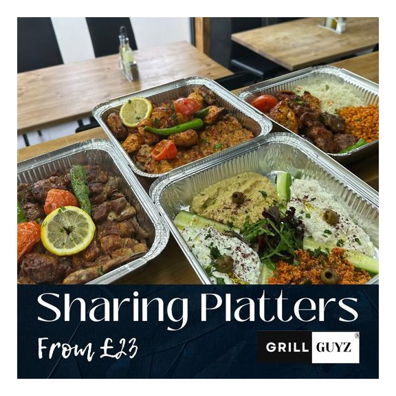 Sharing Platters from ONLY £23 at Grill Guyz