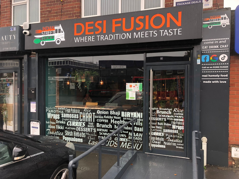  Lunchtime Special at Desi Fusion in Walsall