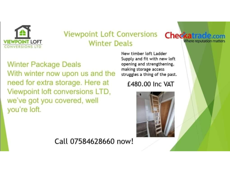 Winter Deals from Viewpoint Loft Conversions