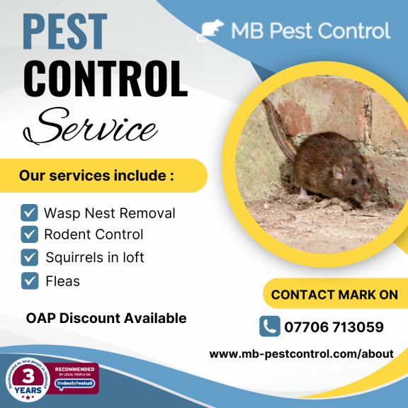 SPECIAL OFFER -  OAP 10% OFF PEST SERVICE WITH MB PEST CONTROL