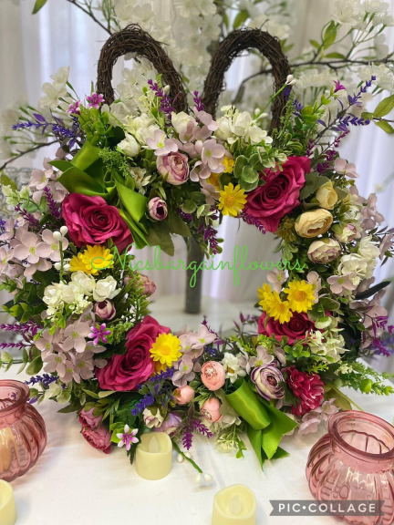 Easter Bunny Floral Wreaths from NICS Bargain Flowers and Hire in Walsall