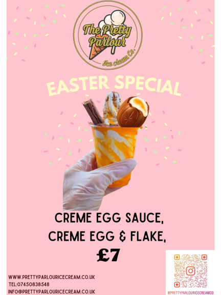 Easter Special at Pretty Parlour Ice Cream!