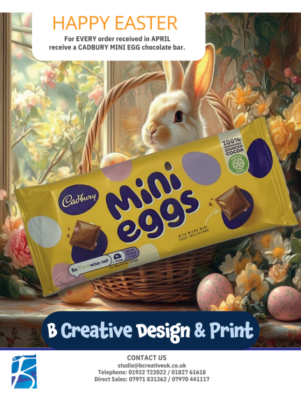Easter Offer from B Creative Design & Print – Walsall 
