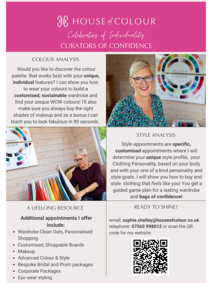 Gift Vouchers Now Available – The Perfect Present from House of Colour 