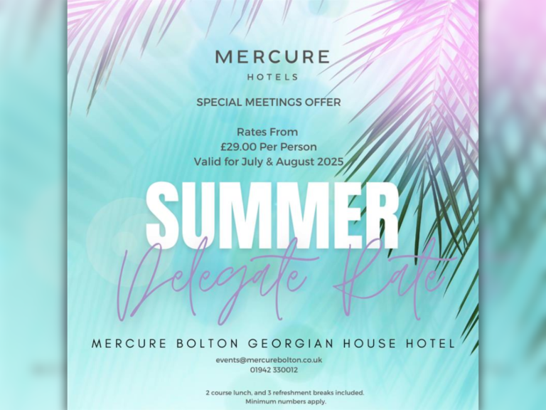 Special Meeting Offer with Mercure Bolton Georgian House
