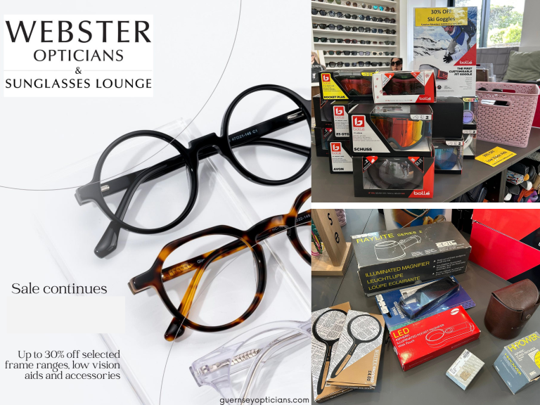 Webster Opticians and Sunglasses Lounge SALE!