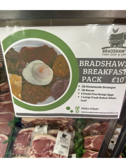 Bradshaw’s Breakfast Pack – Only £10!