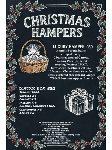 Christmas Hampers from The Veg Patch – Fresh, Local, and Full of Festive Flavour