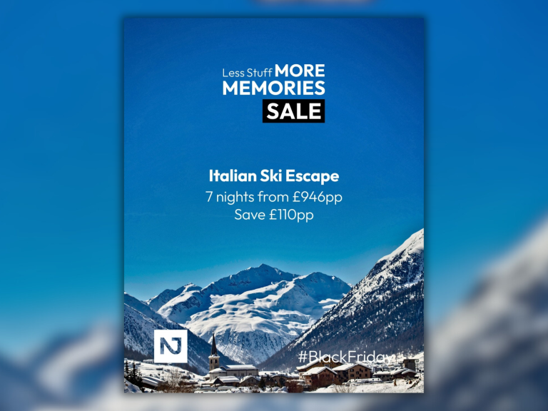 Hit the Slopes in Style – 7 Nights in the Italian Alps