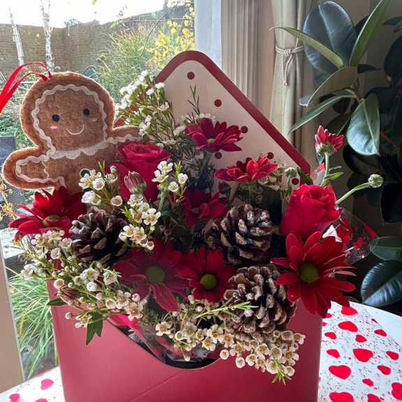 Christmas Floral Arrangements from Maisydaisy Florist Bloxwich