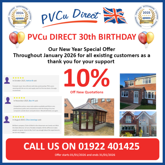 New Year Special Offer from PVCu Direct ✨