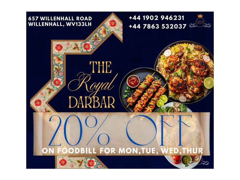 Midweek Offer at Royal Darbar