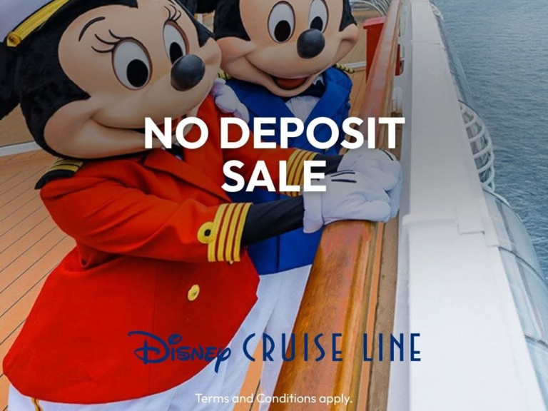 Disney Cruise Line No Deposit Sale