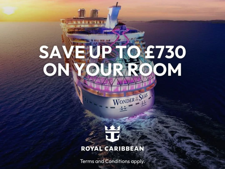 Save Up to £730 on Your Royal Caribbean Cruise