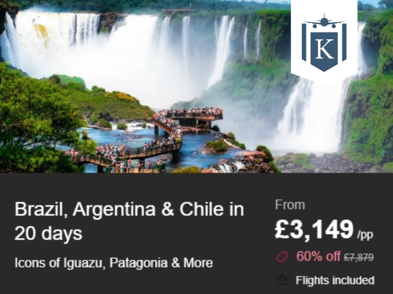 Brazil, Argentina & Chile 20 Days Across South America