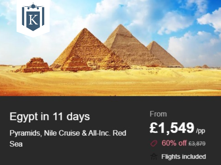 Egypt in 11 Days Pyramids, Nile Cruise & Red Sea Escape