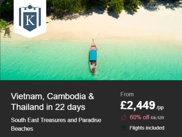 Vietnam, Cambodia & Thailand 22 Days Across South East Asia