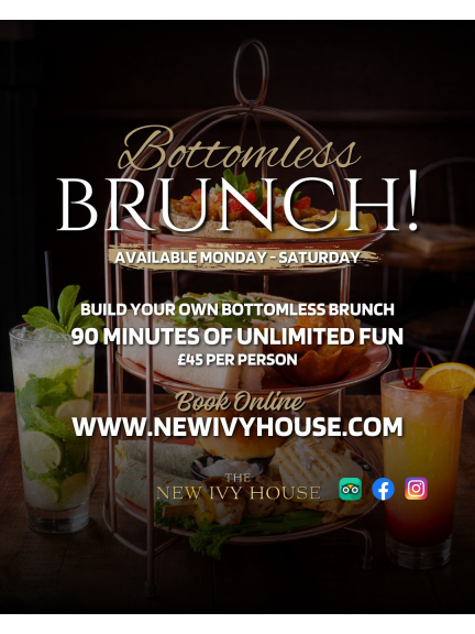 Bottomless Brunch at The New Ivy House 🍽️✨