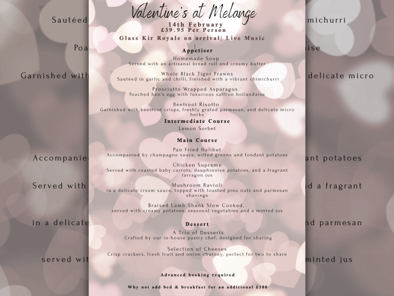 An Extra Special Valentine’s at Red Hall Hotel ❤️