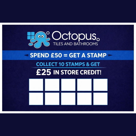 🚿🔷 NEW TRADE LOYALTY SCHEME AT OCTOPUS TILES & BATHROOMS 🔷🚿