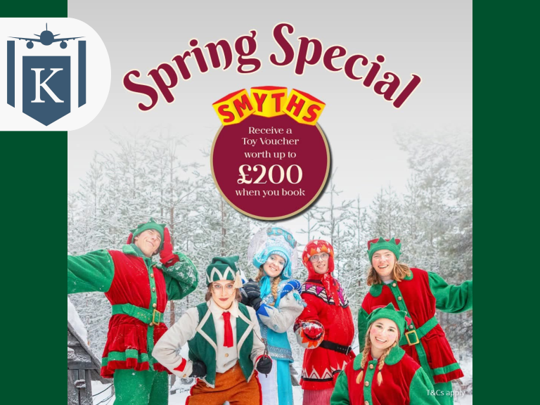 Lapland 2026 Spring Special, Free £200 Smyths Voucher 🎁