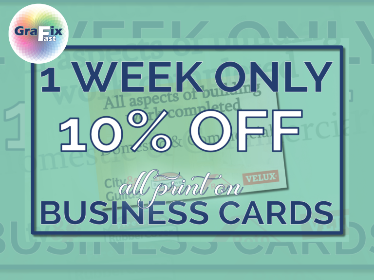 10% OFF Business Cards