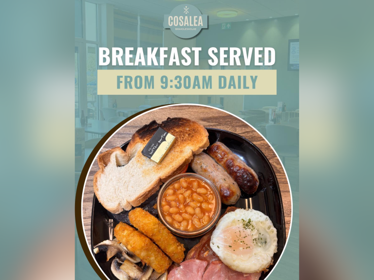 Breakfast Served Daily at Cosalea