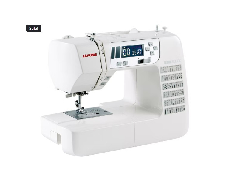 Janome 360DC £479.00 Original price Current price is: £409.00.