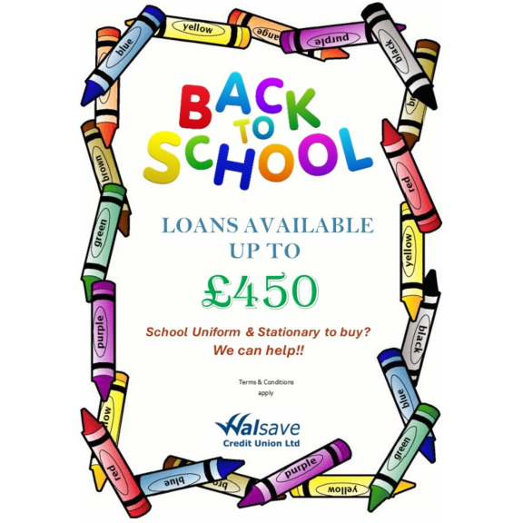 🚌 Back-to-School Loans Now Open at Walsave! 🚌
