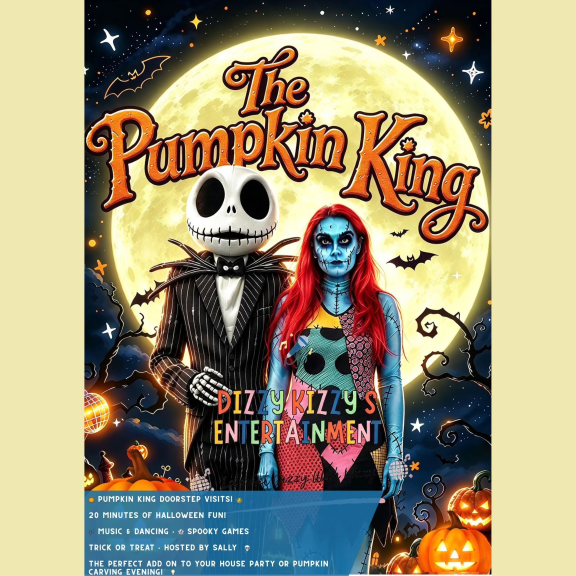 🎃👻 Dizzy Kizzy introduces… the Pumpkin King! 👑🎃