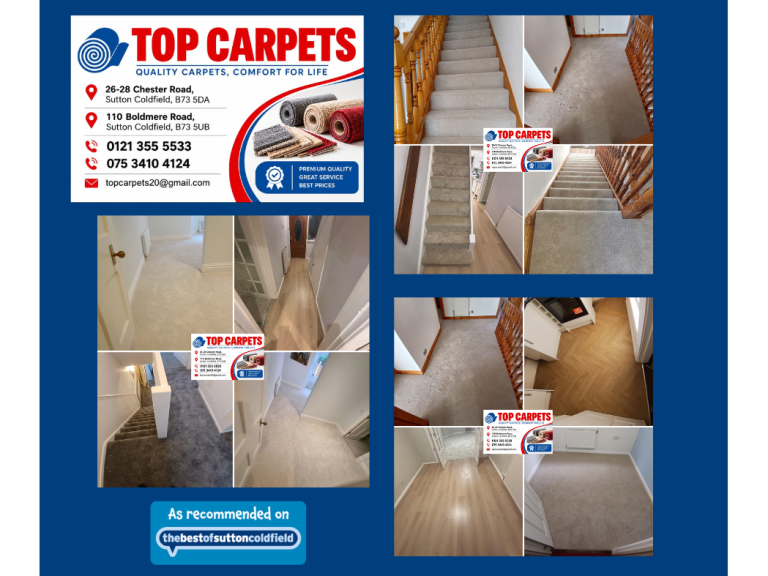30% Off at Top Carpets This October – Mention Best of Sutton Coldfield!