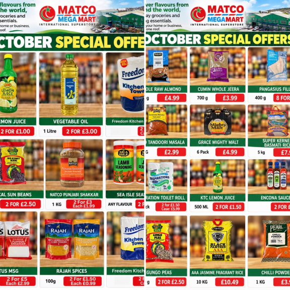 🛒🌍 OCTOBER SAVINGS HAVE ARRIVED AT MATCO MEGAMART! 🎉🍂